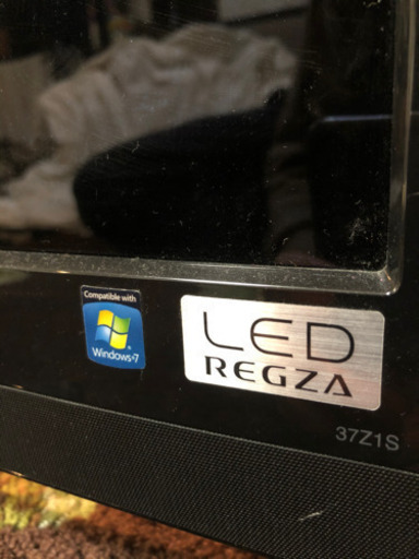 TOSHIBA LED TV【REGZA 37型】500MBハードディスク付