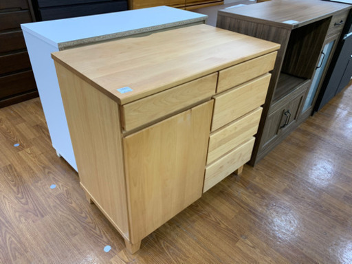 一生紀 天然木キャビネット【トレファク所沢店】