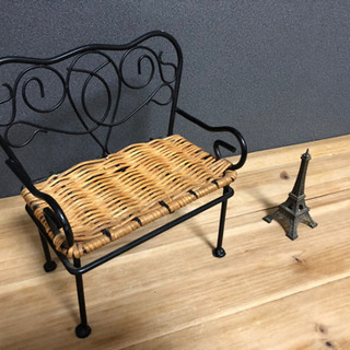 2402.オシャレ☆小物☆小物置きチェア☆オシャレ椅子☆イス☆エッフェル塔☆Paris☆パリ☆以下検索ワード☆FrancfrancニトリIKEAの画像