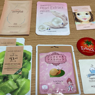 【新品未使用】フェイスパック8個セット