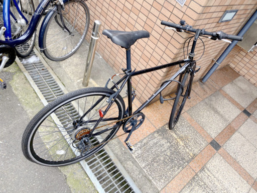 クロスバイク 格安 6段変速 700c シマノ　約27インチ　自転車