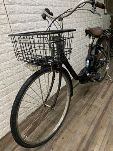 Panasonic vivi DX 8.9AH 新品バッテリー搭載❗️ タイヤ前後新品　新基準　電動アシスト自転車