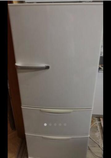 単身用３ドア冷蔵庫  白家電