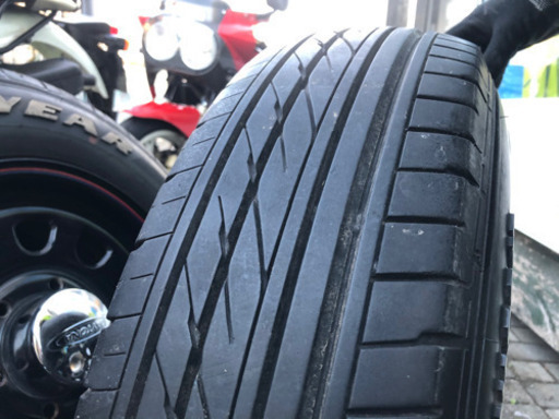 ハイエース デイトナ ホイール NASCARタイヤ付き 長野市発 引き取り限定