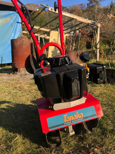 引取先が決まりました。車のトランクに入るハンドル折畳み耕運機