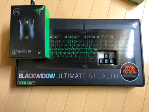 Razerゲーミングキーボード　ゲーミングマウスセット