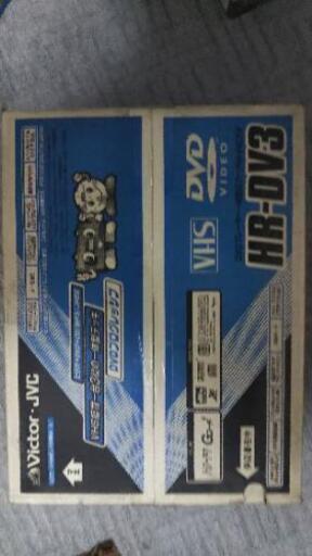 【受け渡し決定致しました】 ビクター DVD VHS レコーダー デッキ HR-DV3 未使用