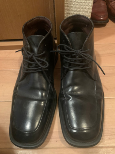 【値下】ステファノロッシハーフブーツ　黒