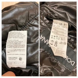 DOLCE&GABBANA  ダウンベストの画像