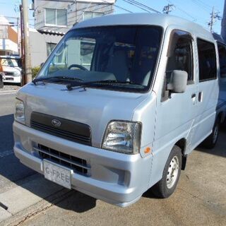 平成１６年式　スバル　サンバーバン　ＶＢ　エアバック　ＥＴＣ　タ...
