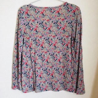 【美品】CUBE SUGAR / 小花柄カットソー / Mサイズの画像