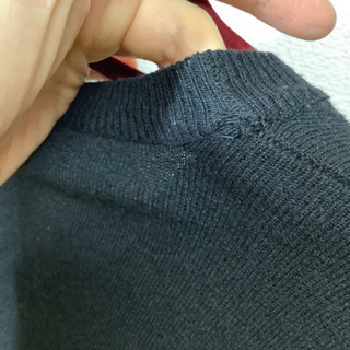 薄手のロングカーディガン　黒　2021/1/5までの期間限定の画像