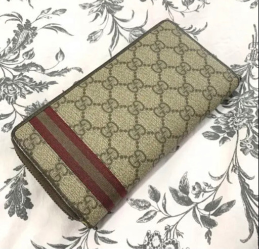 【期間限定】GUCCI 長財布(箱・リボン・ショッパー付)【美品】