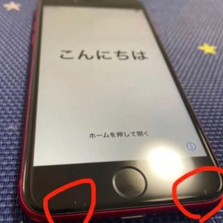 iphone se2 64GB SIMフリー　REDの画像