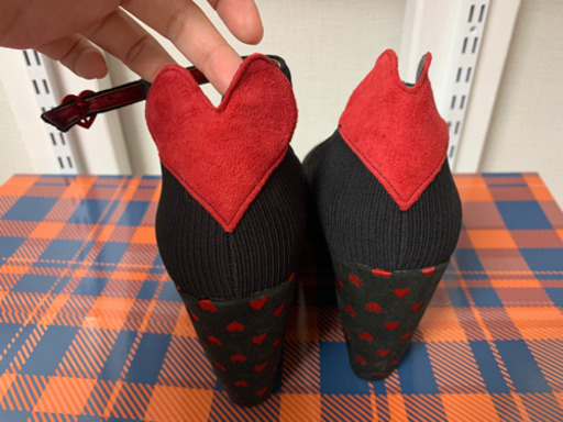 ANNA SUI(アナスイ)24.5センチ　パンプス