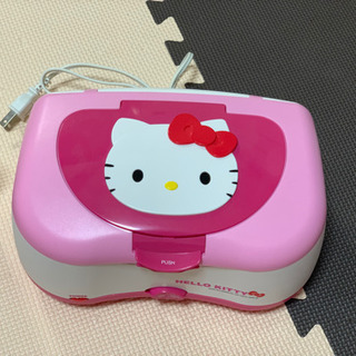 ハローキティ　おしりふきウォーマー