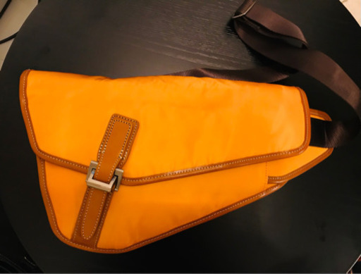 【値下げ・未使用】豊岡鞄　ブランド　ボディバッグ　ショルダーバッグ　紳士用　サイクリング　自転車シリーズ