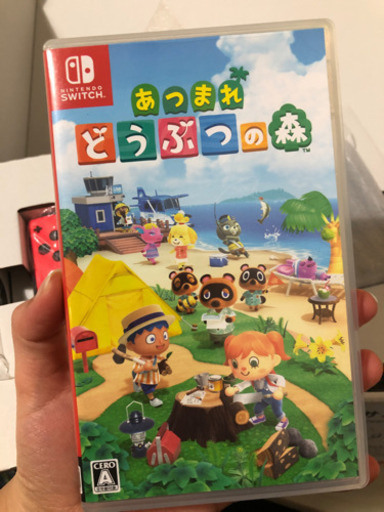 任天堂スイッチ　新しいモデル (+あつまれどうぶつ森)