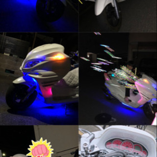YAMAHA マジェスティC 白