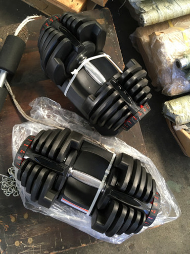 新品アジャスタブルダンベル5〜40kg