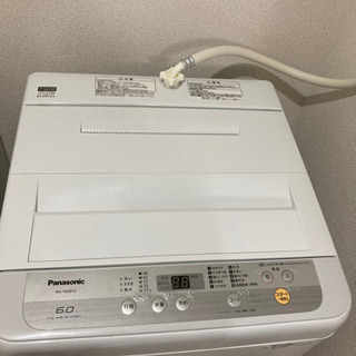 Panasonic 洗濯機　2018年製　NA-F60B12 6kgの画像