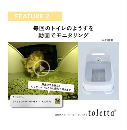 新品未使用　トレッタ　定価1万円　猫用トイレ　自宅に取りに来てくれる方限定