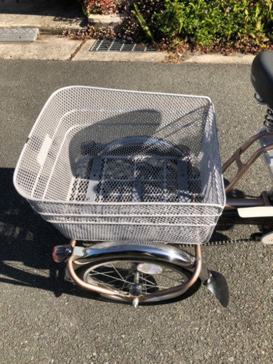 【値下げしました！】電動アシスト三輪車