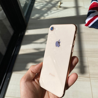 iPhone 8 rose gold 64GB SIMフリー