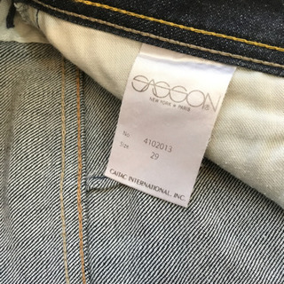 値下げします！sasson ジーンズ⑥の画像