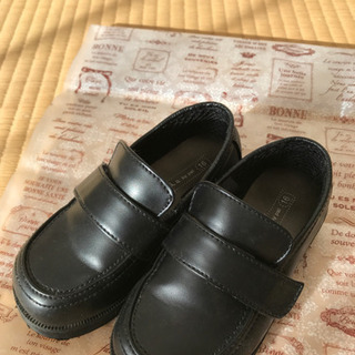 子ども靴（黒）16センチ