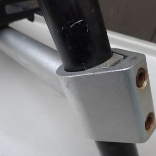 折りたたみ車　MTB　シートポストにクランプ　荷台の画像