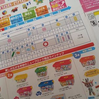 学研のニューブロック二個セットの画像