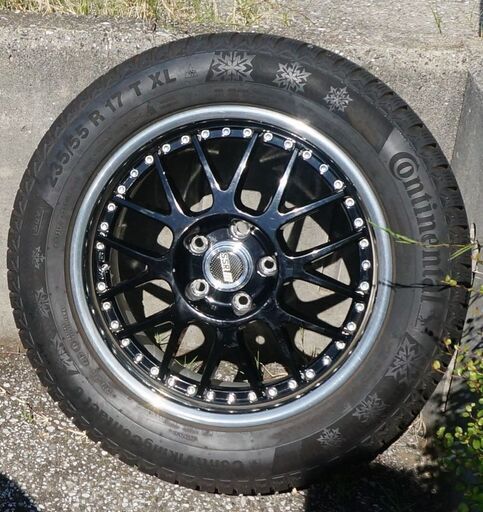 TANABE(タナベ) SSRホイール 17インチ（スタッドレスタイヤ付き）