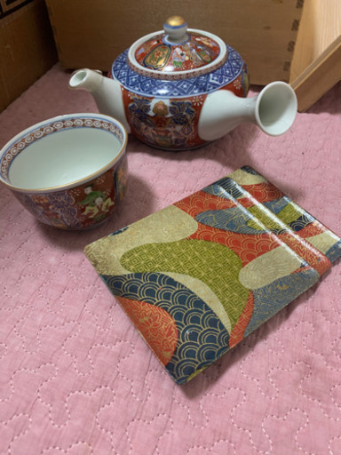 骨董品　ビンテージ　献上赤濃唐子