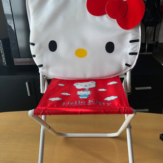 キティちゃん　パイプ椅子　ベビー、キッズ
