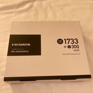 美品 V6対応 高速 Wi-Fiルーター I・O DATA WN...