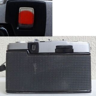 ジャンク扱・シャッター切れる★OLYMPUS-PEN オリンパスペン EE-3 D.Zuiko 28mm F3.5 赤ベロ出る　ハーフ コンパクト フィルムカメラ レンジファインダー ☆ PayPay(ペイペイ)決済可能 ☆ 札幌市 豊平区 平岸 アウトレットモノハウスの画像