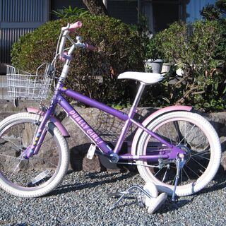 子供用自転車　18インチ　補助車付き