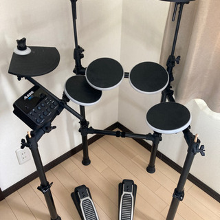 中古 Alesis 電子ドラム DM Lite Kit + ドラム椅子 電子ドラム ALESIS DM Lite Kit 箱付 動作確認 簡易清掃済