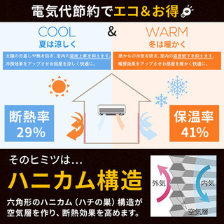【新品未使用】ハニカムシェードの画像
