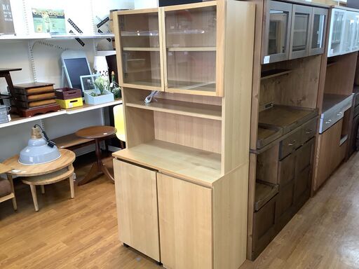 2枚扉レンジボード　無印良品　ムジルシ【トレファク 川越店】