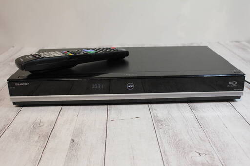 SHARP シャープ アクオス ブルーレイレコーダー  ダブルチューナーBD-W580 HDD500GB 2015年製