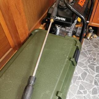 工進(KOSHIN) エンジン式 高圧 洗浄機 14MPa 据置タイプ JCE-1408U 自吸 水道直結 農機具 強力 洗浄
の画像