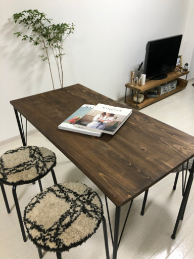 無垢素材テーブル(お値下げ交渉お受けします!