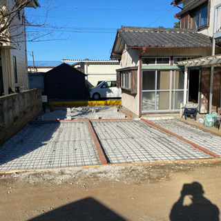 土間コンクリート　駐車スペース造り - その他