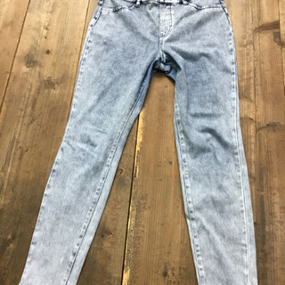 ユニクロ　デニム風　レギパンの画像