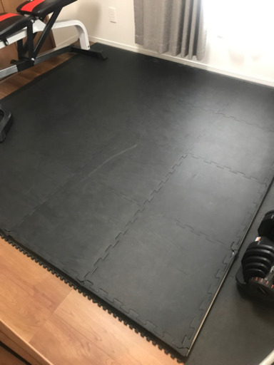 WILD FIT (ワイルドフィット) ジョイント式ジムマット（8枚セット）x2