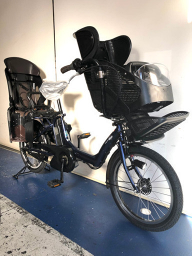 ヤマハ　パスキッスミニ　20インチ 3人乗り 8.7ah デジタル　電動自転車　1207