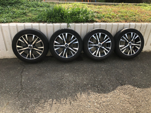 【交渉成立】値下げしました！Weds レオニスUC 16インチ　スペーサーと専用ナット(＋ロックナット)、GOODYEARのタイヤ付き