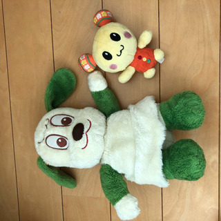 ワンワン　うーたん　ぬいぐるみ　の画像